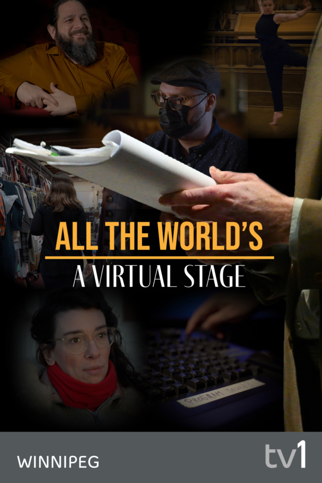All the World's A Virtual Stage - Poster