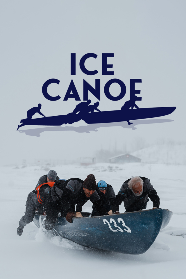 Ice Canoe - Poster